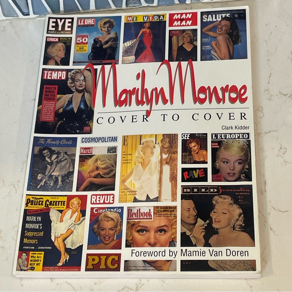Marilyn Monroe Cover to Cover Book